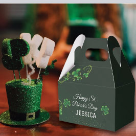 St. Patrick's Day Green Shamrock Vine Irish Party Bedankdoosjes