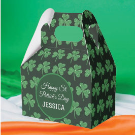 St. Patrick's Day Green Shamrock Vine Irish Party Bedankdoosjes
