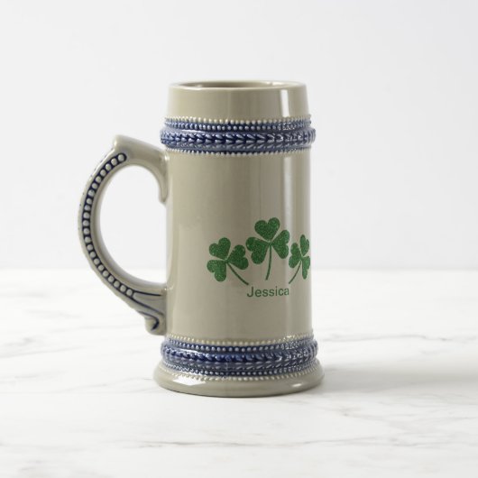 St. Patrick's Day Green Shamrock Vine Irish Party Bierpul (Links)