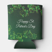 St. Patrick's Day Green Shamrock Vine Irish Party Blikjeskoeler (Achterkant)
