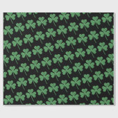 St. Patrick's Day Green Shamrock Vine Irish Party Cadeaupapier (Vlak)