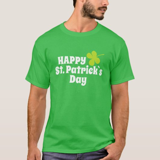St. Patrick's Day Green T-shirt (Voorkant)