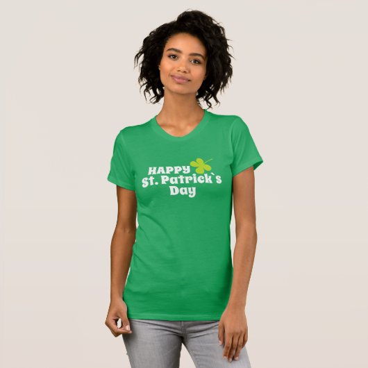 St. Patrick's Day Green T-shirt (Voorkant volledig)