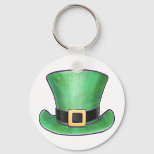 St Patrick's Day Green Top Hat Sleutelhanger