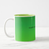 St. Patricks Day Green Tweekleurige Koffiemok (Links)