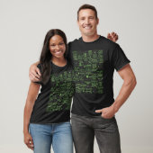 St. Patrick's Day" Green Word Cloud unisex T-shirt (Unisex)