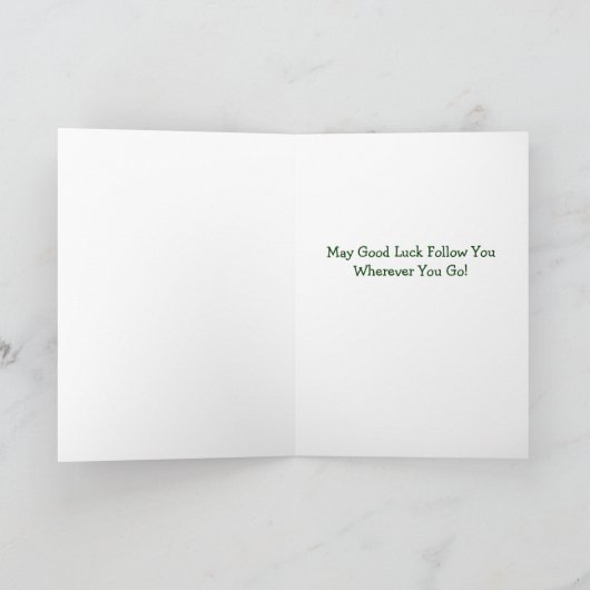 St Patrick's Day Greeting - Card Kaart (Binnen)