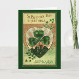 St Patrick's Day Greeting - Card Kaart