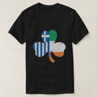 St. Patrick's Day Griekse vlag Ierland Griekenland T-shirt