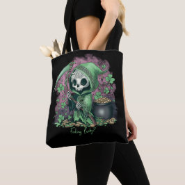 St. Patrick's Day Grim Reaper Tote Bag