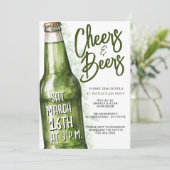 St. Patrick's Day - Groen bierfeest Kaart (Staand voorkant)