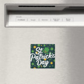 St. Patricks Day groen geel Magneet (Insitu (Vaatwasser))