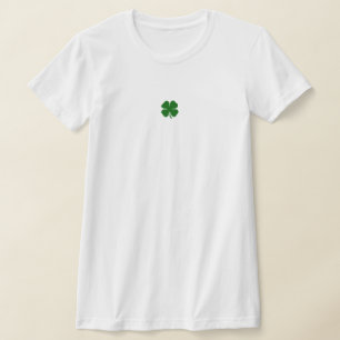 St. Patrick's Day Groen Geluks Vierbladige Klaver  T-shirt
