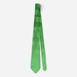 St. Patrick's Day groen shamrocks ombre patroon Stropdas