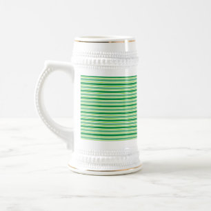 St. Patrick's Day Groen Strepen Patroon-54608 Bierpul