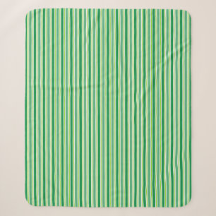 St. Patrick's Day Groen Strepen Patroon-54608 Sherpa Deken