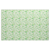 St. Patricks Day Groene Aquarel Shamrock Design Stof (Fat Quarter)