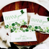 St. Patricks Day Groene Baby Shower Bedankt