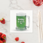 St. Patrick's Day Groene Bier Servet (Insitu)
