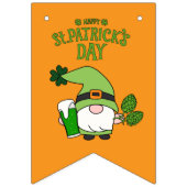 St. Patrick's Day Groene en Oranje Bunting Banner (Tweede vlag)