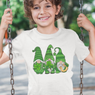 St. Patrick's Day Groene Gnomies Kabouters T-shirt