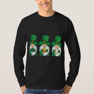 St Patricks Day, groene kabouters, Iers gezegde T-shirt