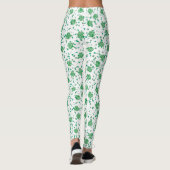 St. Patrick's Day, Groene Keltische Shamrock Leggings (Achterkant)
