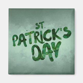 St Patrick's Day Groene Klaver Iers Keltisch Magneet