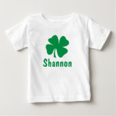 St. Patrick's Day Groene Klaver Persoonlijke Naam (Voorkant)