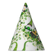 St. Patrick's Day Groene Klavers Oude Kabouter Feesthoedjes (Rechts)