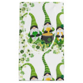 St. Patrick's Day Groene Klavers Oude Kabouter Klein Cadeauzakje (Voorkant)