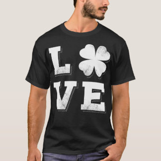 St Patricks Day Groene Mannen Vrouwen Kinder LIEFD T-shirt