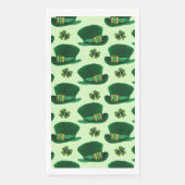 St Patrick's Day Groene Petten Servet (Voorkant)