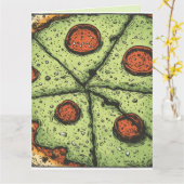 ST. PATRICK'S DAY GROENE PIZZA KAART (Gele Bloem)