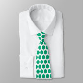 St. Patrick's Day Groene Stippen Cadeau Feest Favo Stropdas (Gebonden)