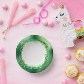 St. Patrick's Day groene waterverf krans Papieren Kommen (Feest)