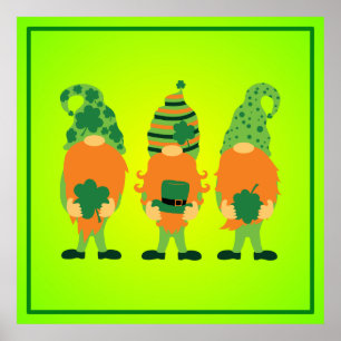 St. Patrick's Day Groentjes Poster