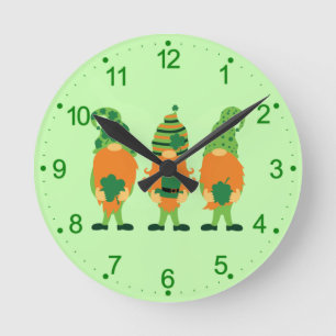 St. Patrick's Day Groentjes Ronde Klok