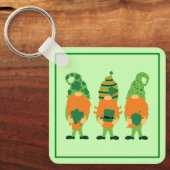 St. Patrick's Day Groentjes Sleutelhanger (Voorkant)
