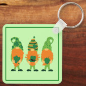 St. Patrick's Day Groentjes Sleutelhanger (Achterkant)