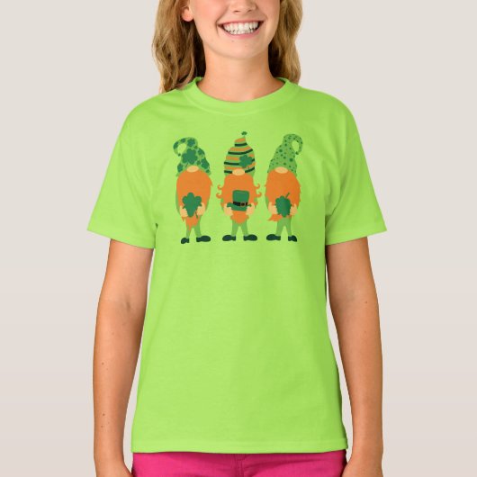 St. Patrick's Day Groentjes T-shirt (Voorkant)