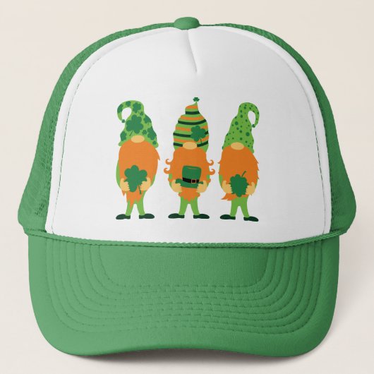 St. Patrick's Day Groentjes Trucker Pet (Voorkant)