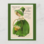 St. Patrick's Day Groet, Briefkaart (Voorkant)