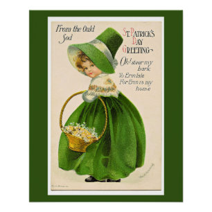 St. Patrick's Day Groet, Perfect Poster