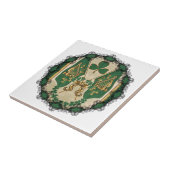 St. Patricks Day Groet Tile Tegeltje (Zijkant)