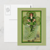 St Patrick's Day Groeten Briefkaart (Voorkant / Achterkant)