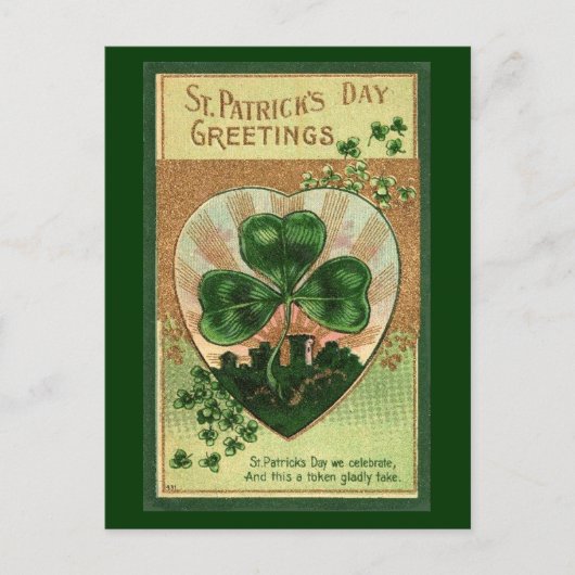  St Patrick's Day Groeten - Briefkaart (Voorkant)
