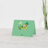 St.Patrick's Day Groeten Kaart (Achterkant)