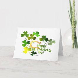 St.Patrick's Day groeten Kaart