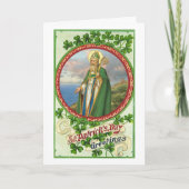 St. Patrick's Day Groeten Religieus Kaart (Voorkant)